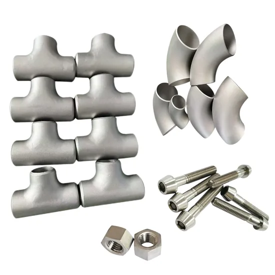 Titanium Pipe Fittings 45 Degree Exhaust Welded Elbow 
