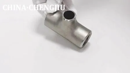 Buttweld Titanium Pipe Fittings Tees Stub Ends Reducers Tees Pipe Fittings 
