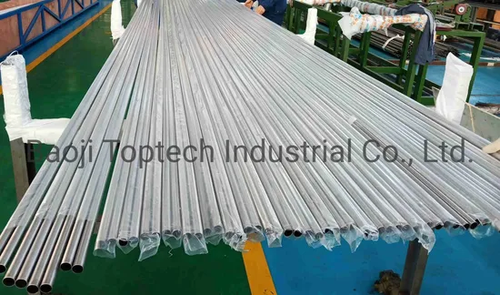 Seamless Titanium Pipe Grade 2 High Purity Titanium Tube 