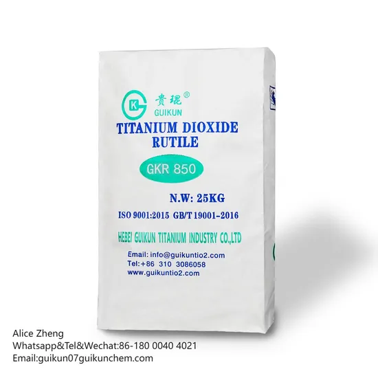 Indoor and Outdoor Coating Industrial Grade Titanium Dioxide Rutile R6618t From China Gkr850 Titanium Dioxide Price 