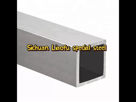 China Titanium Square Seamless Tube Pipe with Factory Price 